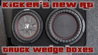 Kicker's new RT truck boxes
