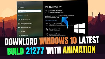 Download Windows 10 Insider Preview Build 21277 | Windows 10 Latest Update Download 2020