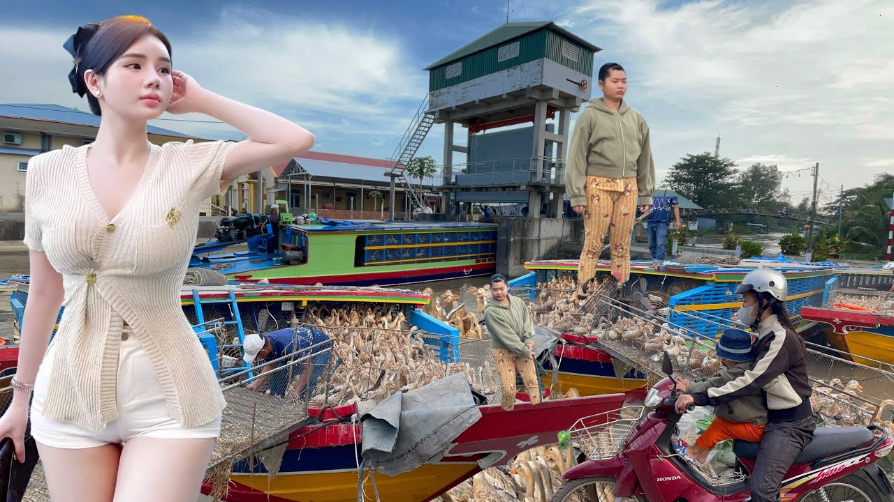 Full Video: Ordinary Farmer Earns Millions Daily Using Secret Duck Transport by Boat Nobody Respects