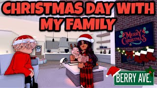 💗 Christmas Day With My Family 💗 | Berry Avenue 🏠 Family Roleplay | Voice RP | Live Play