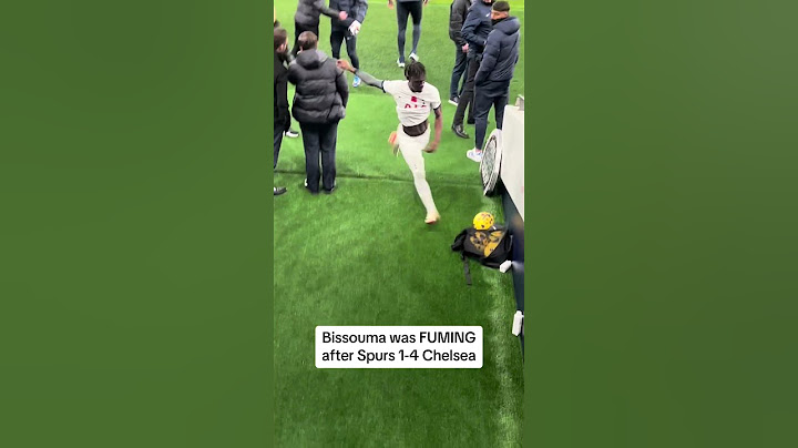 Yves Bissouma was fuming after Spurs’ 1-4 loss to Chelsea 👀