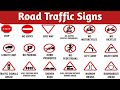 Road Signs || Traffic Signs || List of Road Signs and Traffic symbols || Road Symbols Vocabulary