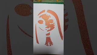 Full Paper Cutting Art - Sally Pumpkins Carving Stencil #stencil #papercut #pumkincarving News
