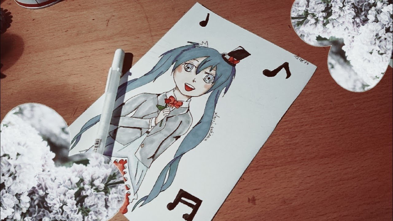 SpeedDrawing Hatsune miku~ camera iphone 8 plus apk
