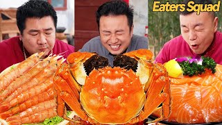 Did Baimao Eat Seafood?丨Food Blind Box丨Eating Spicy Food And Funny Pranks