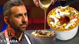 Creating Comfort Dishes With a Twist For Mystery Box | MasterChef Canada | MasterChef World screenshot 5