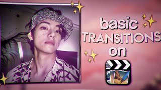 basic transitions on cute cut | narra