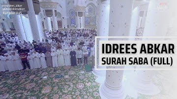 34. Surah Saba (FULL) l Idrees Abkar l سورة سبإ l إدريس أبكر