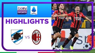 Sampdoria 0-1 AC Milan | Serie A 21/22 Match Highlights