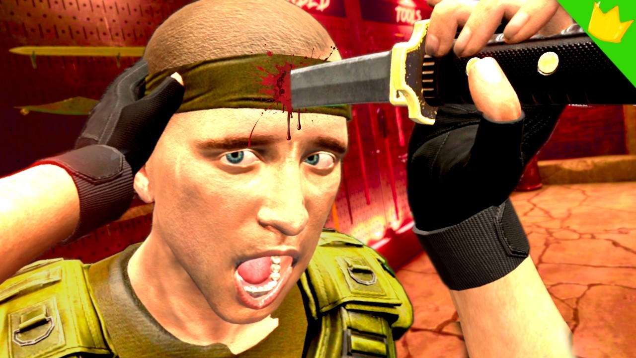 The WORST Ways to Use The KATANA in VR - Hard Bullet