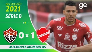 VITÓRIA 0 X 1 VILA NOVA | MELHORES MOMENTOS | 38ª RODADA BRASILEIRÃO SÉRIE B 2021 | ge.globo