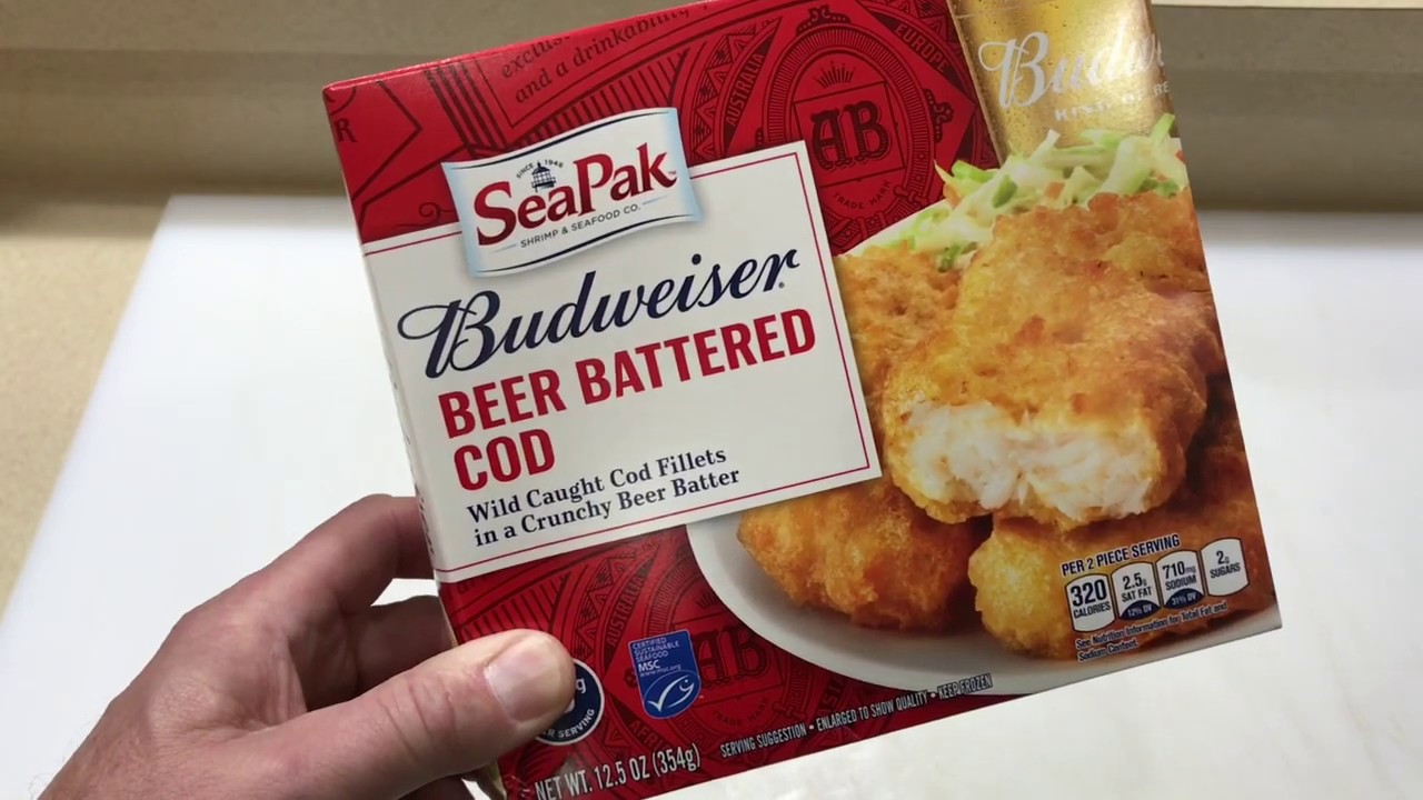 Budweiser Beer Battered Fish and Tator Tots on the Cosori Air Fryer