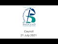 Council - 21 July 2021 - Part 1