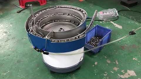 FEDA precision vibration bowl feeder auto sorting machine