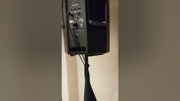 How To Connect an Audio Mixer to a Powered Speaker