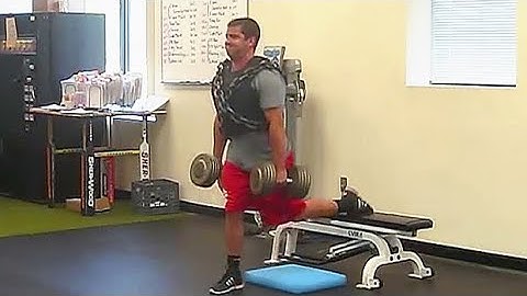 Rear Foot Elevated Split Squats