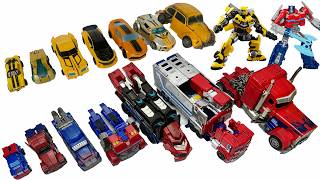 Different Leader Optimus Prime & Bumblebee Robot Generations: Ultimate Toy Size Evolution Comparison