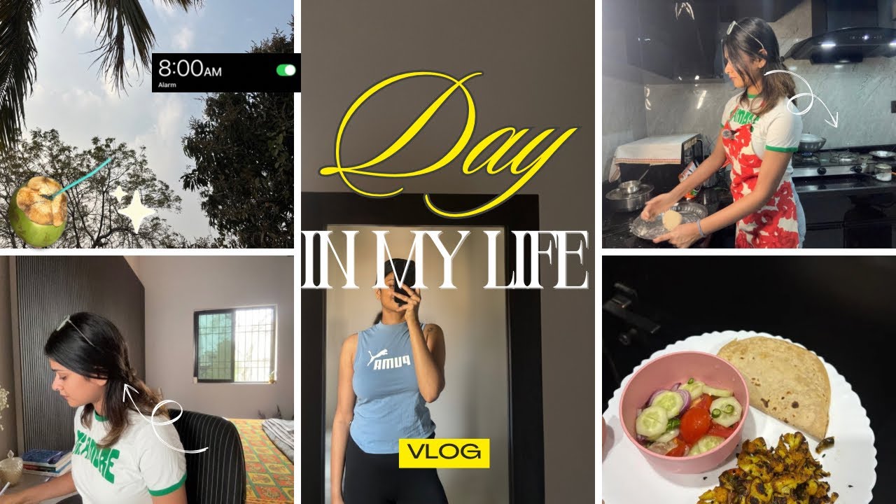A Day In My Life🫰🏻| Aethetic vlog india | Productive Day in Life ✨