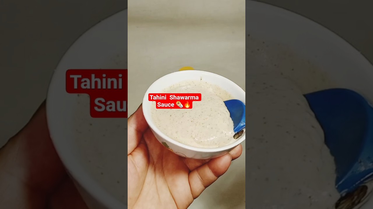 Shawarma Sauce Recipe 🌯🥣  | By Fida Food Recipe