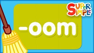 Learn How To Read Words In The &quot;oom&quot; Word Family | Alphabet Cartoon For kids