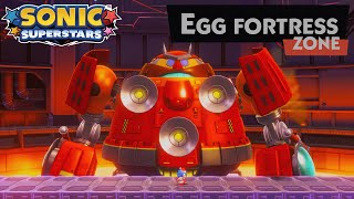 EGG FORTRESS ZONE - All Acts Completed Guide | Sonic Superstars