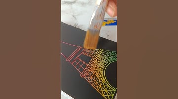 Scratch book eiffel tower #eiffeltower #scratchbook #art