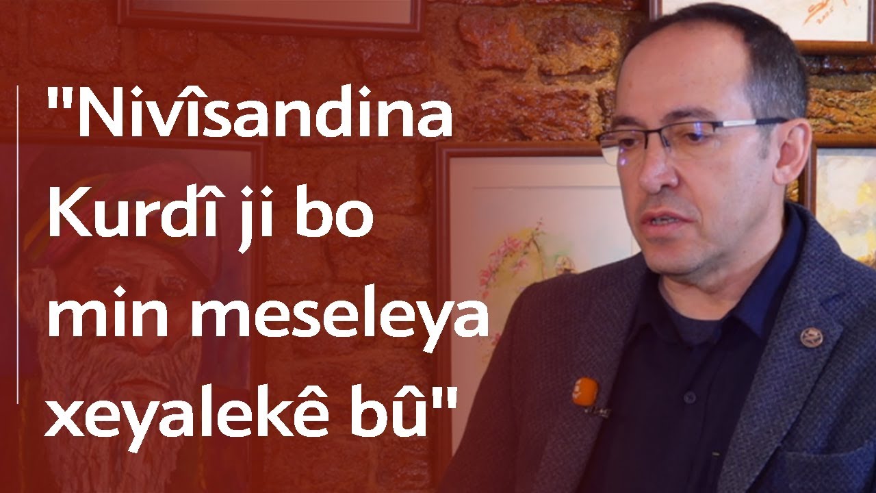 Serokê PENa Navneteweyî Burhan Sonmez: Nivîsandina Kurdî ji bo min meseleya xeyalekê bû