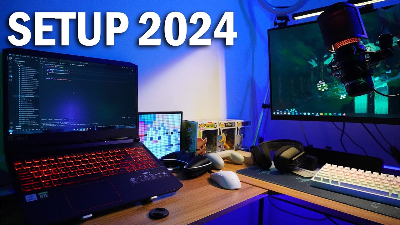 Mi SETUP GAMER para 2024 PRODUCTIVIDAD y JUEGOS - YouTube