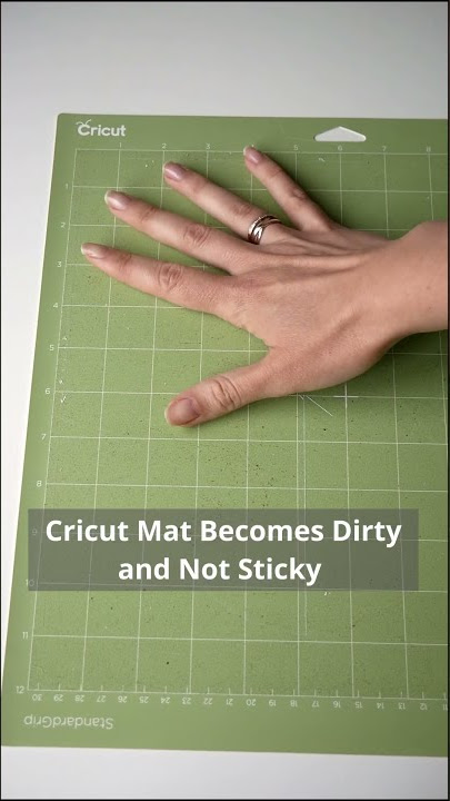 How to Clean a Cricut Cutting Mat: Cricut Beginner Tutorials 