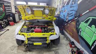 Ford Escort Cosworth Rally Car First start after 10 years sitting in a barn