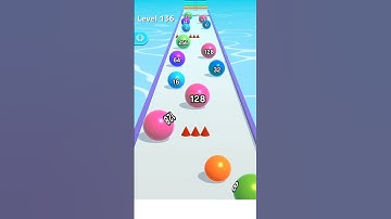 Ball Run 2048 - All levels Gameplay Android, IOS gaming