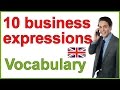Business English expressions | Conversation