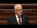 Gov. Walz Delivers Final Minnesota State of the State Address | Lakeland News