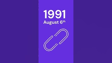 What Was the First Website Ever #Shorts