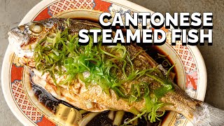 🥰 A Family Favourite! Cantonese Steamed Fish!  (薑葱蒸魚)