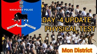 DAY - 4 POLICE RECRUITMENT PHYSICAL TEST ||MON DISTRICT||#konyak