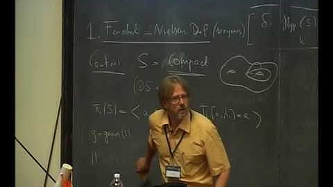 Plenary lecture 4 by Marc Burger