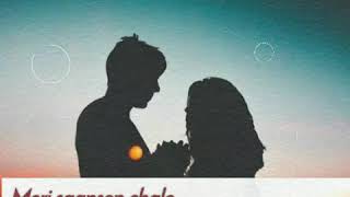 Teri saanson se hi meri saansein chale || kitni mohabbat hai serial song || Lyrical video