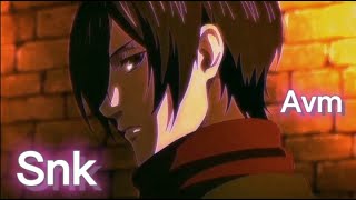 Singeki no Kyojin/Attack on titan Avm (eren, mikasa and armin) season 4