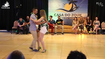 Casa do Zouk 2015 - Brazilian Zouk Invitational 3rd Place - Arthur and Layssa
