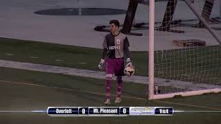 Boys Soccer: Overfelt at Mt  Pleasant