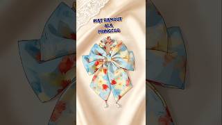 MEMBUAT PITA RAMBUT CANTIK ALA PRINCESS #shorts #shortsvideo #tutorial #diy #kreatif