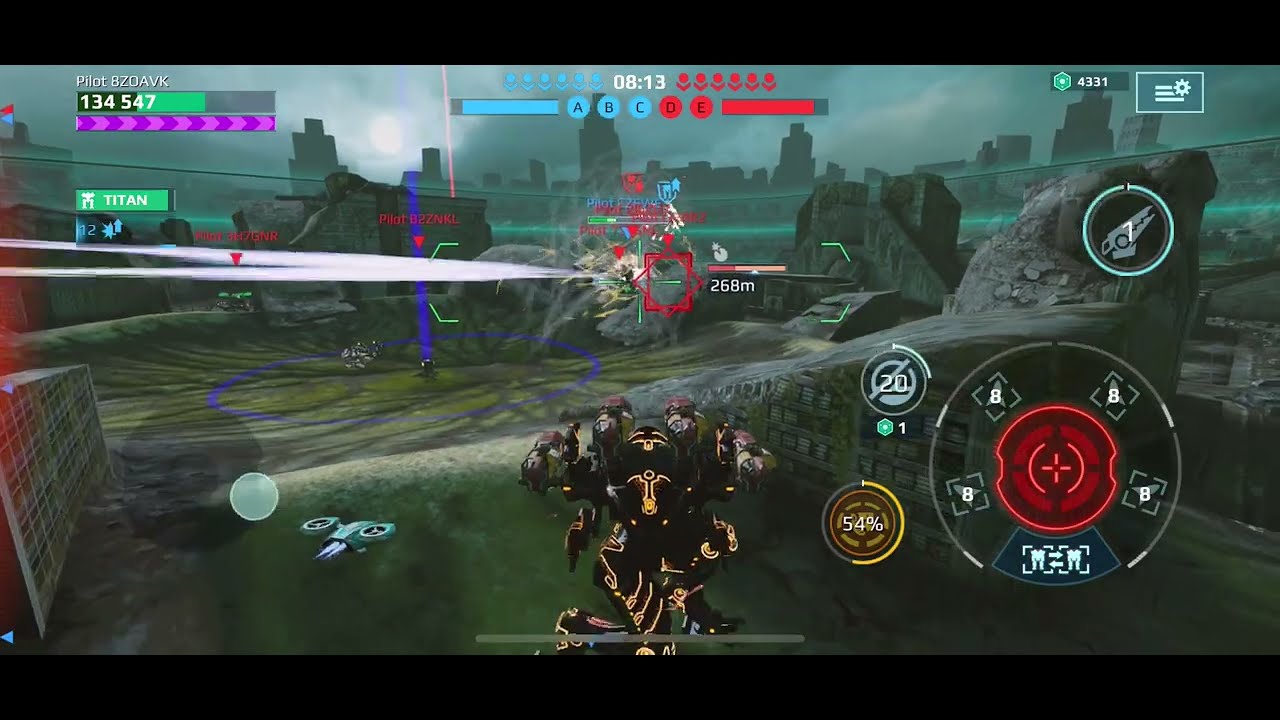 Ultimate Ares With Vortex | War Robots Test Server - YouTube