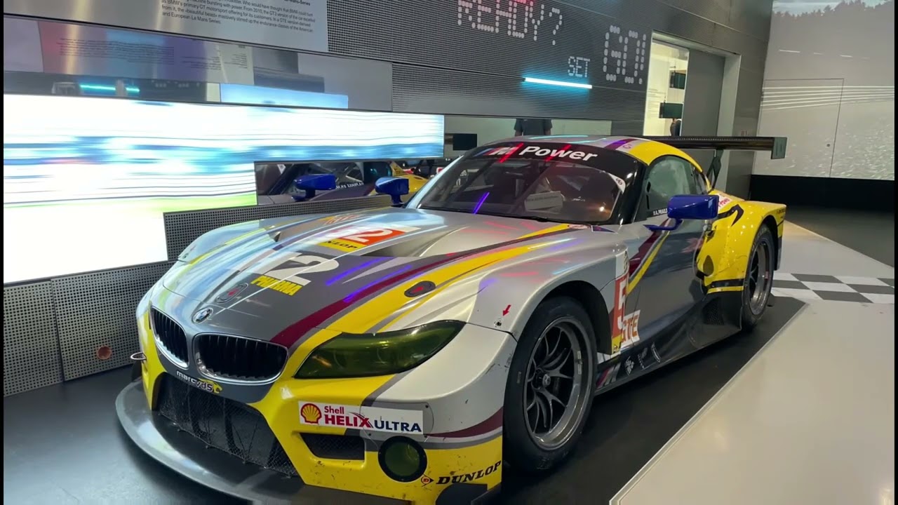 BMW Z4 GTE Beauty Beast Le Mans Priaulx, Hassid, Krohn 2010 @ BMW Museum, München 2025