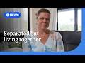 Separated couples forced by housing crisis to keep living together | ABC NEWS