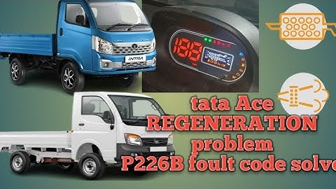 tata Ace gold , tata intra bs6 pik up issue solve p226b boost pressure very low problem solve