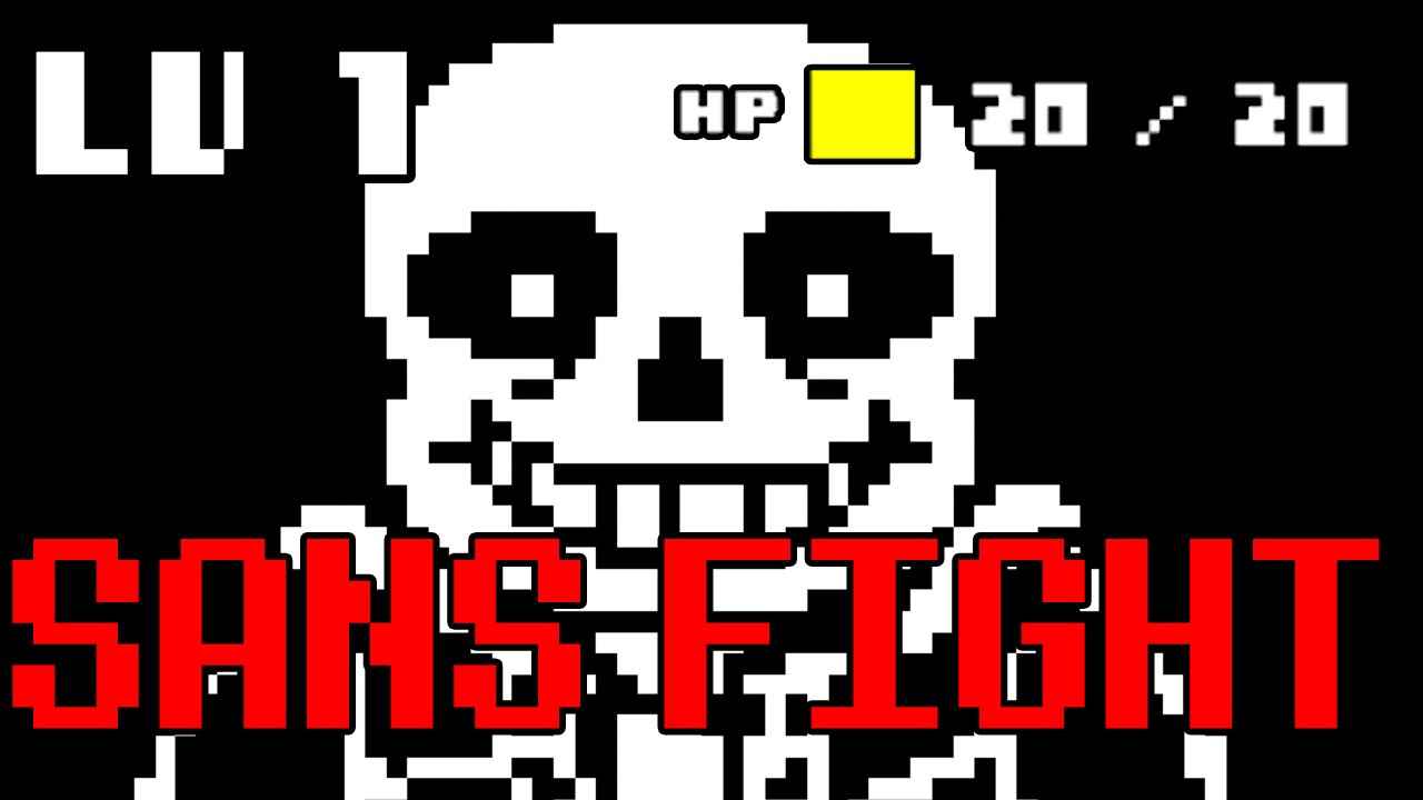 Level 1 Sans Fight Only Hp Youtube Level 1 Sans Fight Only Hp Youtube