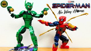 Best Construction Figures: LEGO® Marvel Spider-Man: No Way Home Green Goblin & Iron Spider Review!