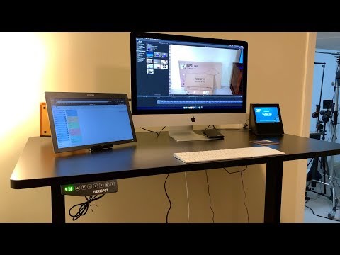 Flexispot Electric Height Adjustable Desk Youtube