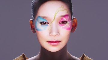 花鳥風月 [kacho-fugetsu] / real-time face tracking and projection mapping